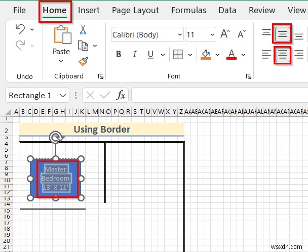 How to Draw to Scale in Excel (2 সহজ উপায়)