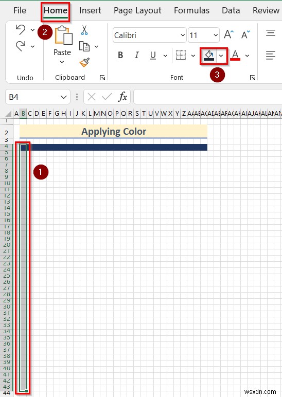 How to Draw to Scale in Excel (2 সহজ উপায়)