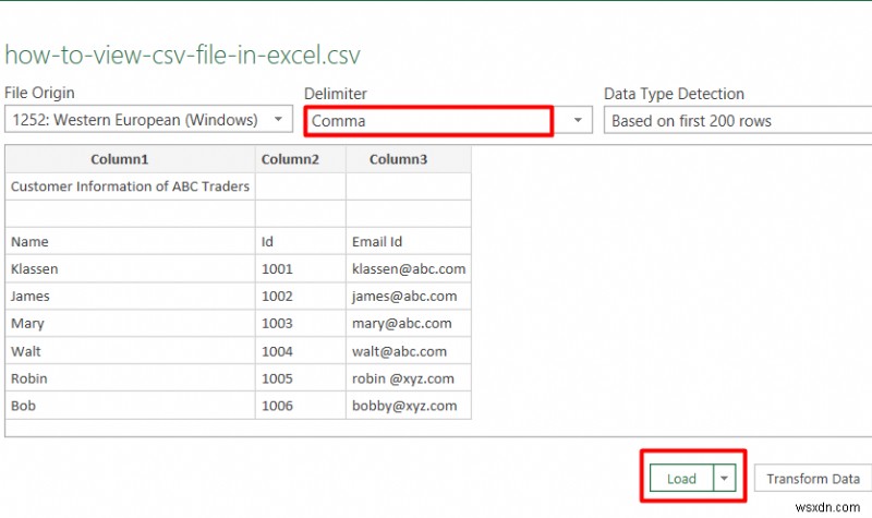 এক্সেল এ CSV ফাইল কিভাবে দেখবেন (3টি কার্যকরী পদ্ধতি)