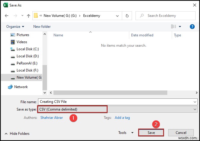 কিভাবে এক্সেল থেকে CSV ফাইল তৈরি করবেন (৬টি সহজ উপায়)