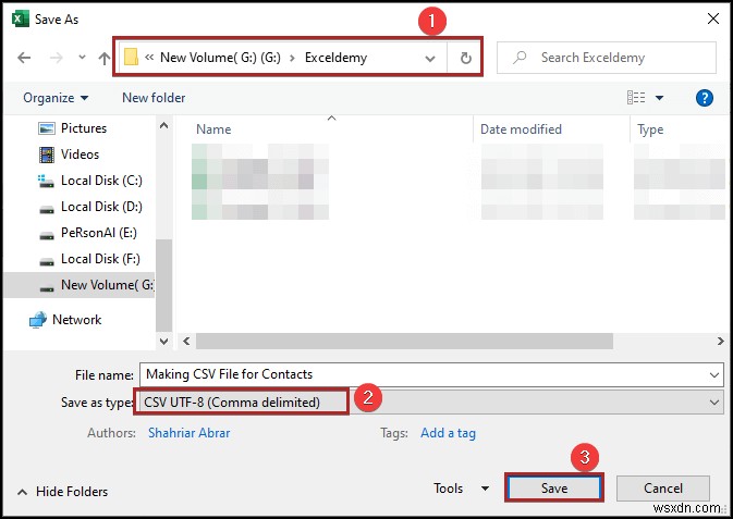 কিভাবে এক্সেল থেকে CSV ফাইল তৈরি করবেন (৬টি সহজ উপায়)