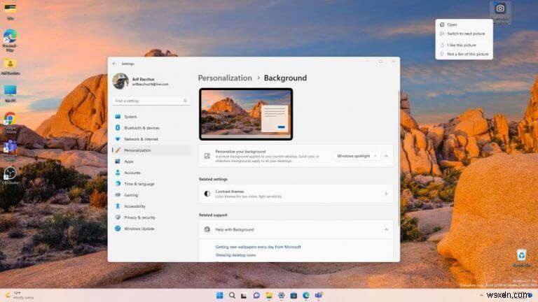 উইন্ডোজ 11 ওয়ালপেপার এবং ব্যাকগ্রাউন্ড ব্যক্তিগতকৃত করার সেরা উপায়