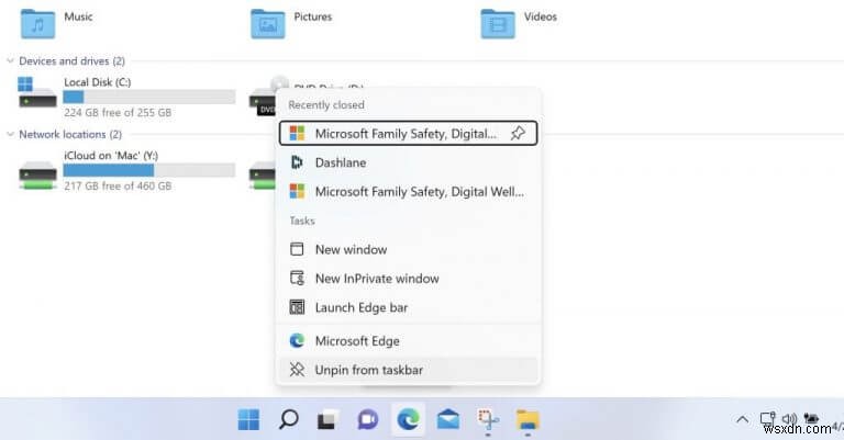 Windows 11 এ টাস্কবার কাস্টমাইজ করার 4 উপায়