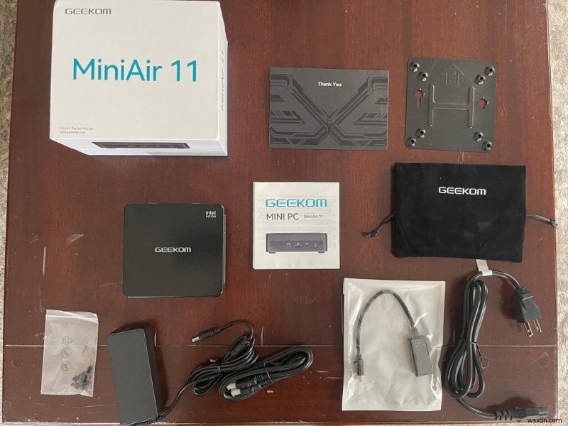 GEEKOM MiniAir 11 Mini PC রিভিউ:বাজেটে পারফরম্যান্স সহ Intel NUC এর চেয়ে ভাল