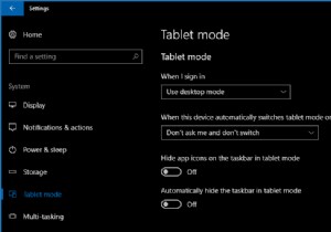 Windows 10 কনভার্টিবলে কীভাবে আপনার ট্যাবলেট মোড অভিজ্ঞতা কাস্টমাইজ করবেন