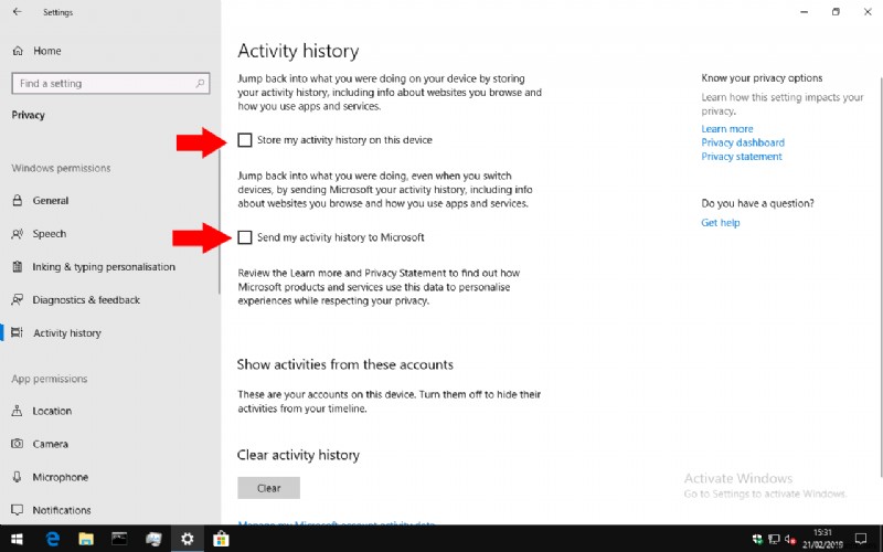 Windows 10s টাইমলাইন বৈশিষ্ট্য কীভাবে নিষ্ক্রিয় (বা পুনরায় সক্ষম) করবেন