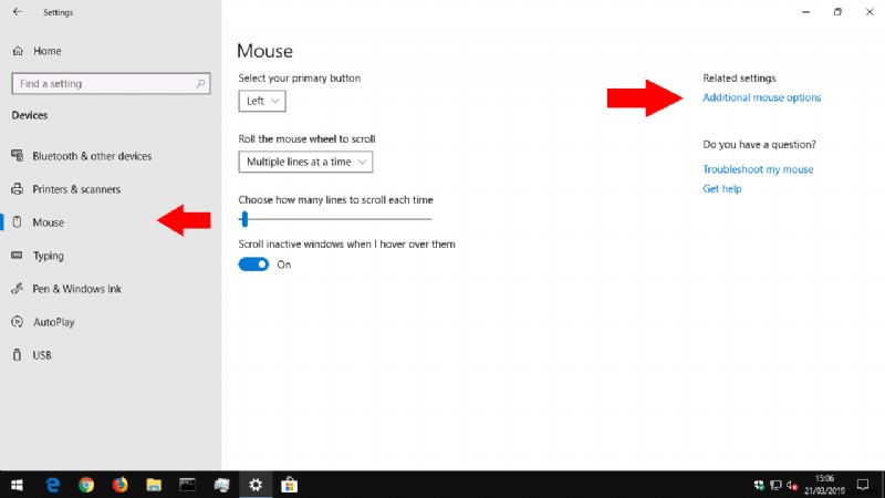 Windows 10 এ মাউস সেটিংস কিভাবে পরিবর্তন করবেন