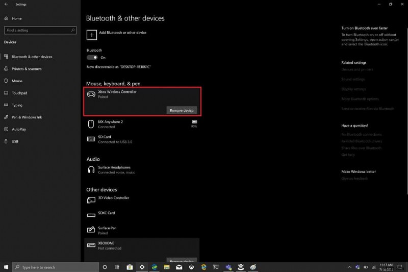 Windows 10 এ আপনার Xbox One কন্ট্রোলারের ব্যাটারি স্তর কীভাবে পরীক্ষা করবেন