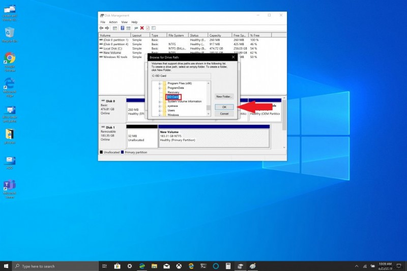 কিভাবে Windows 10 এ অপসারণযোগ্য স্টোরেজ ডিভাইসগুলি মাউন্ট করবেন