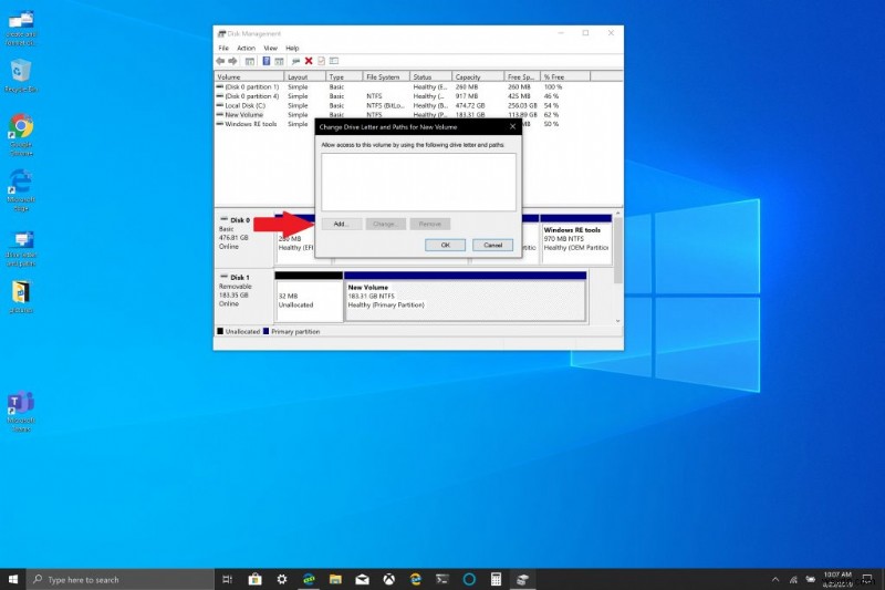 কিভাবে Windows 10 এ অপসারণযোগ্য স্টোরেজ ডিভাইসগুলি মাউন্ট করবেন