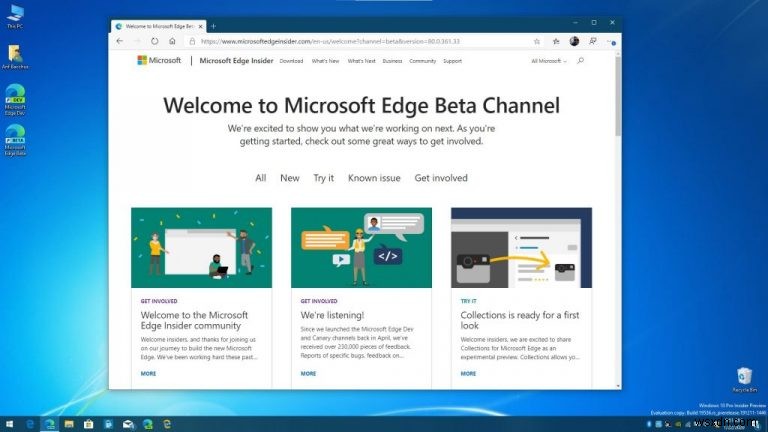 কীভাবে নতুন Microsoft Edge এর পাশাপাশি পুরানো এজ চালাবেন