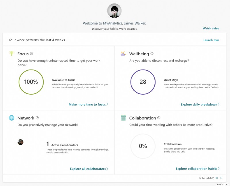 কিভাবে অফিস 365-এ MyAnalytics ব্যবহার করবেন যাতে দূর থেকে কাজ করার সময় আপনার সময় আরও ভালভাবে পরিচালনা করতে হয়