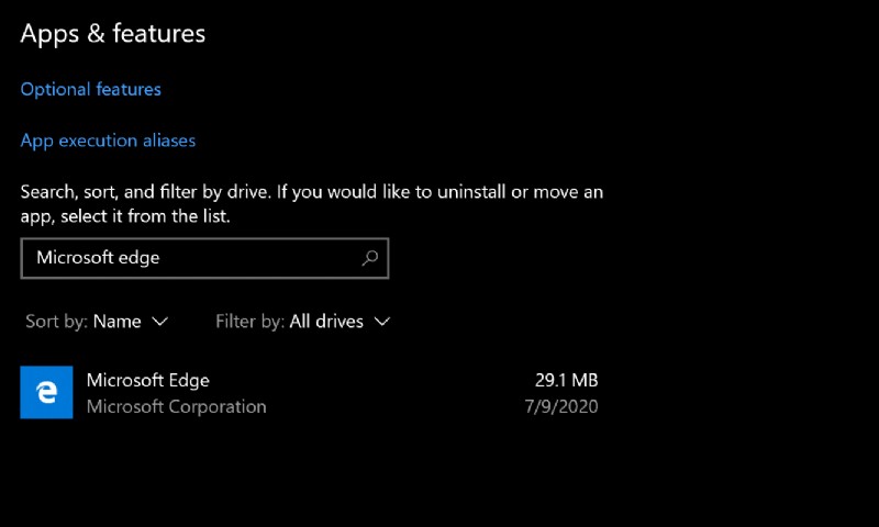 Windows 10 এ Microsoft Edge কিভাবে সম্পূর্ণরূপে আনইনস্টল করবেন