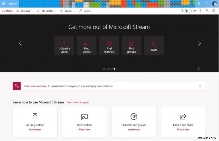 Microsoft 365 থেকে আরও বেশি কিছু পাওয়া:Microsoft Stream এর সাথে টিম মিটিং রেকর্ড করা