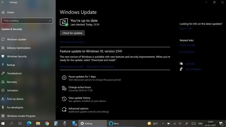 Microsoft Windows 10 অপারেটিং সিস্টেমে সংবাদ ও আগ্রহের টাস্কবার চালু করেছে