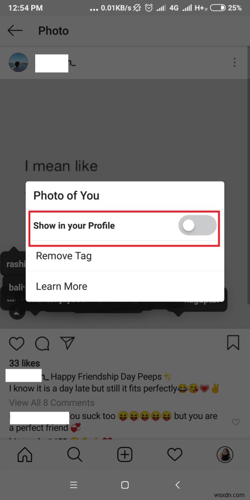 কিভাবে অন্য ব্যবহারকারীর Instagram ফটোগুলি থেকে নিজেকে আনট্যাগ করবেন?