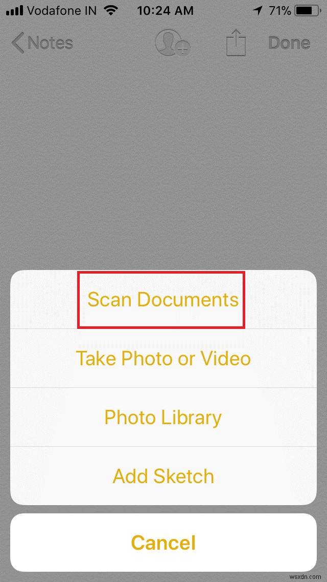 আইওএস 11 এ নোট অ্যাপ ব্যবহার করে ডকুমেন্টগুলি কীভাবে স্ক্যান করবেন