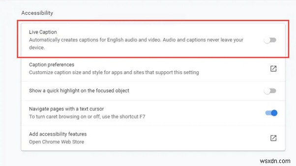 কিভাবে Google Chrome এ লাইভ ক্যাপশন সক্ষম বা নিষ্ক্রিয় করবেন