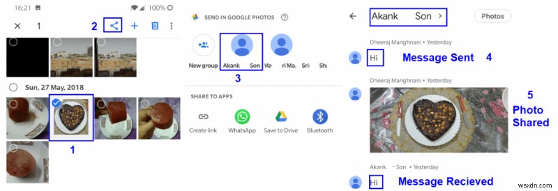 Google Photos মেসেজিং ফিচারে কিভাবে চ্যাট শুরু করবেন