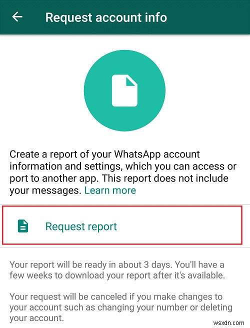 এখানে Android এবং iPhone এর জন্য WhatsApp অ্যাকাউন্টের তথ্য কিভাবে ডাউনলোড করবেন