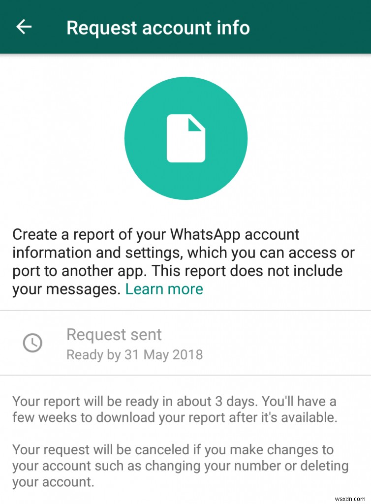 এখানে Android এবং iPhone এর জন্য WhatsApp অ্যাকাউন্টের তথ্য কিভাবে ডাউনলোড করবেন