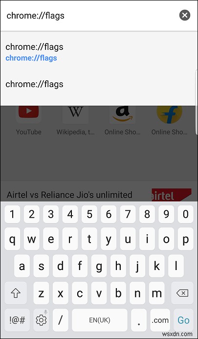 অ্যান্ড্রয়েডের জন্য Chrome-এ ঠিকানা বার নীচে সরান