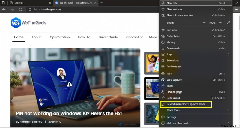 Windows 11 এ কিভাবে ইন্টারনেট এক্সপ্লোরার ব্যবহার করবেন