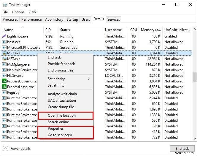 কিভাবে MRT.exe দ্বারা উচ্চ CPU এবং RAM ব্যবহার ঠিক করবেন