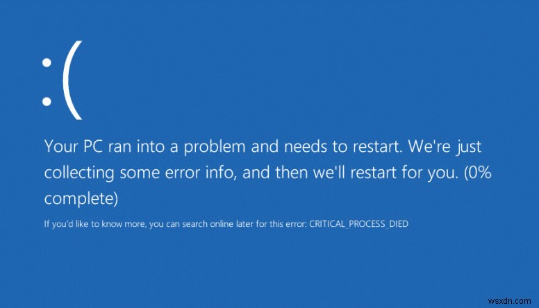 Windows 10-এ ক্রিটিকাল প্রসেস মারা গেছে – এই BSOD ত্রুটি কিভাবে ঠিক করবেন