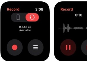 অ্যাপল ওয়াচ ভয়েস রেকর্ডার অ্যাপগুলি অবিলম্বে নোটগুলি নামিয়ে দেবে 