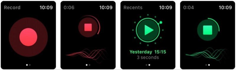 অ্যাপল ওয়াচ ভয়েস রেকর্ডার অ্যাপগুলি অবিলম্বে নোটগুলি নামিয়ে দেবে 