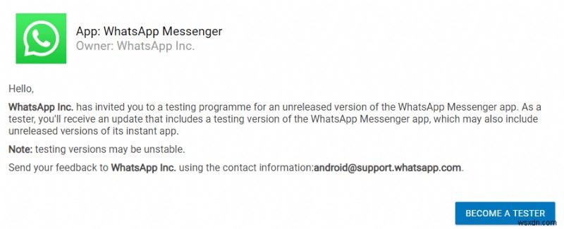 কিভাবে Android এর জন্য একটি WhatsApp বিটা পরীক্ষক হবে?