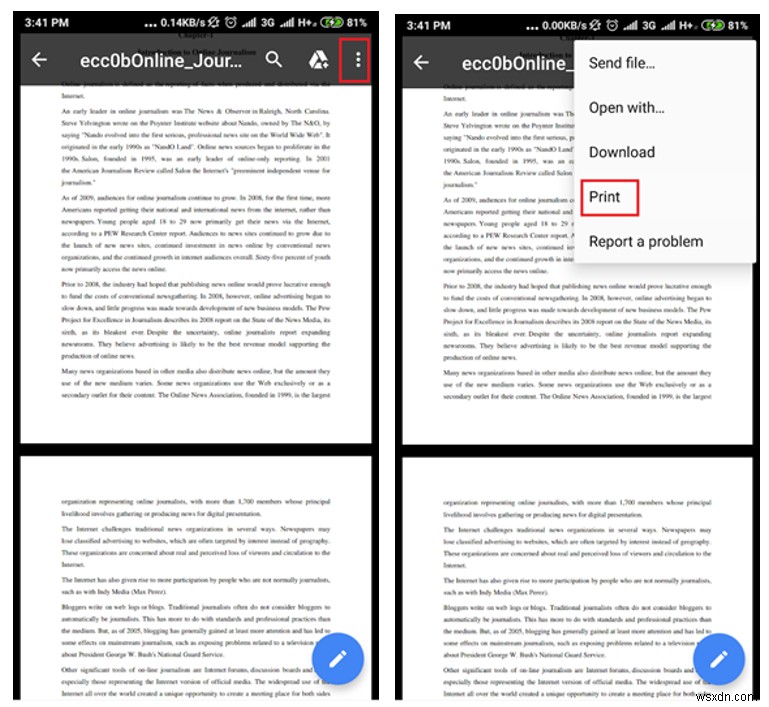 এন্ড্রয়েড এবং iOS এ পিডিএফ থেকে পৃষ্ঠাগুলি কীভাবে বের করবেন