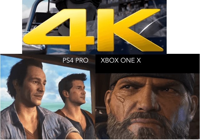 যুদ্ধে কে জিতবে:Sony s PlayStation 4 Pro বা Xbox One X