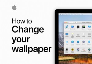 কিভাবে ম্যাকে ব্যাকগ্রাউন্ড পরিবর্তন করবেন