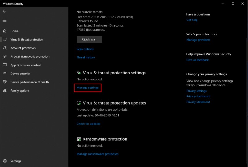 Windows 10 এ Windows Defender কিভাবে নিষ্ক্রিয় করবেন?