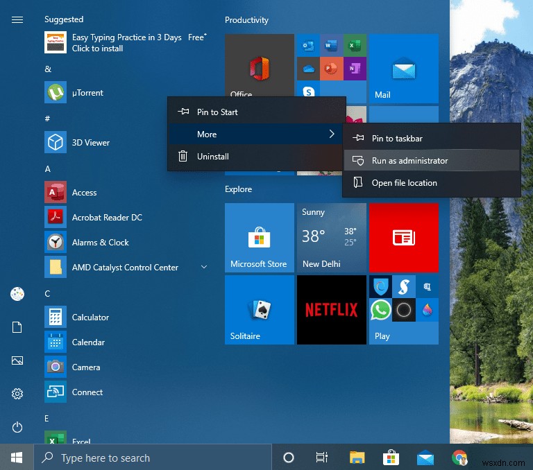 Windows 10 এ অ্যাডমিনিস্ট্রেটর মোডে অ্যাপগুলি কীভাবে চালাবেন