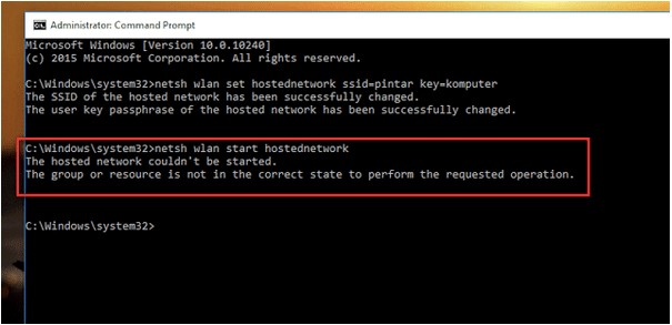 উইন্ডোজ 10, 8 এবং 7 এ  হোস্ট করা নেটওয়ার্ক শুরু করা যায়নি  ত্রুটির চূড়ান্ত সমাধান