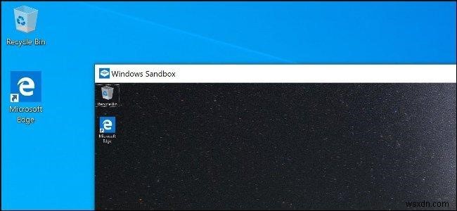 Windows Sandbox:Windows 10