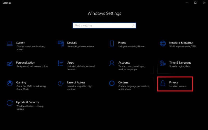 Windows 10 এ অ্যাপের অনুমতিগুলি নিয়ন্ত্রণ করার পদক্ষেপ