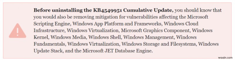 Windows 10 KB4549951 আপগ্রেড ব্যর্থ হয়েছে, ক্র্যাশ এবং ডেটা ক্ষতির কারণ:এটি কীভাবে প্রতিরোধ করা যায়