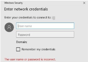 Windows 11/10 এ Enter Network Credentials Error কিভাবে ঠিক করবেন