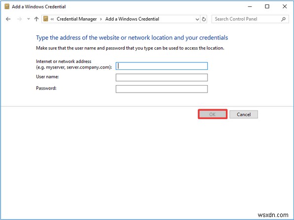 Windows 11/10 এ Enter Network Credentials Error কিভাবে ঠিক করবেন