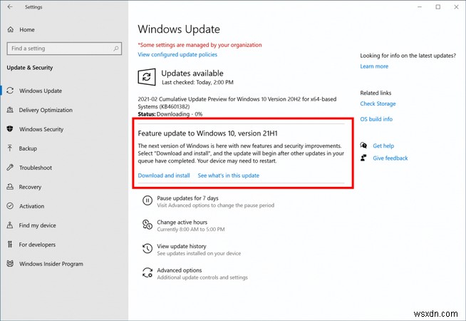 Windows 10 21H1 আপডেট – কীভাবে পিসি অপ্টিমাইজ করবেন, ডাউনলোড করবেন এবং আরও অনেক কিছু