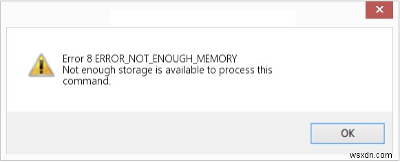 Windows 10 এ NOT_ENOUGH_MEMORY ত্রুটি কীভাবে ঠিক করবেন (ত্রুটি 8)