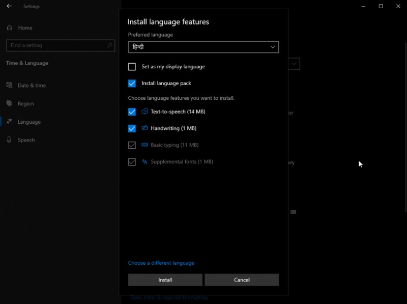 Windows 10 এ ভাষা প্যাক কিভাবে ইনস্টল করবেন