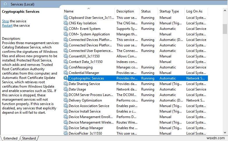 Windows 10 এ পরিষেবা নিবন্ধন অনুপস্থিত বা দুর্নীতিগ্রস্ত কিভাবে ঠিক করবেন