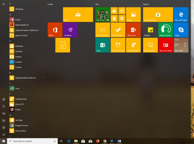 উন্নত অভিজ্ঞতার জন্য Windows 10 স্টার্ট মেনু কাস্টমাইজ করুন