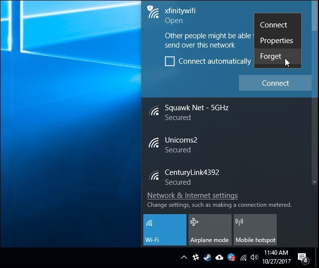 Windows 10 এ সংরক্ষিত ওয়াইফাই নেটওয়ার্ক মুছে ফেলার ৩টি দ্রুত উপায়