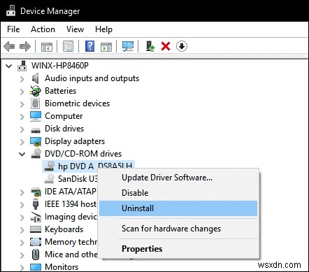 Windows 10 এ কাজ করছে না বা অনুপস্থিত একটি DVD বা CD ড্রাইভ কিভাবে ঠিক করবেন